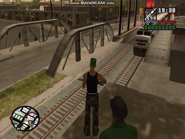 Как бистро и легко пройти миссию с поездом в GTA San Andreas