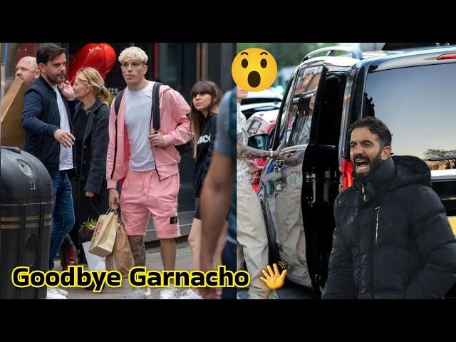 BREAK!! Garnacho GOODBYE!! Amorim just SACKED him from Manchester United squad ...