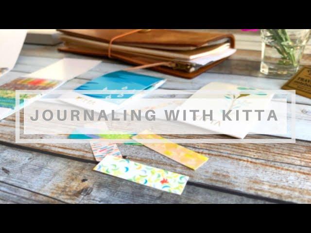 Journaling With KITTA Masking Tape