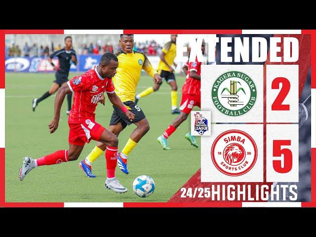   | KAGERA SUGAR {2} VS SIMBA SC {5} | LIGI KUU YA NBC 2024/25