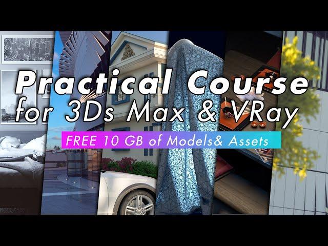 3dsmax Online Course I Full Training "at your Pace at your Place "