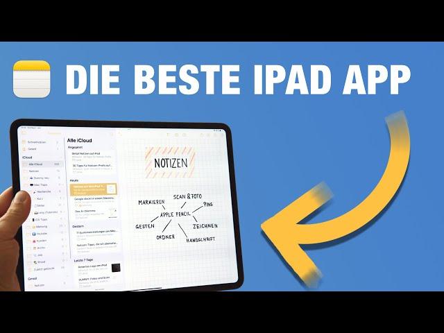 Apple Notizen iPad - Tipps, die WIRKLICH helfen