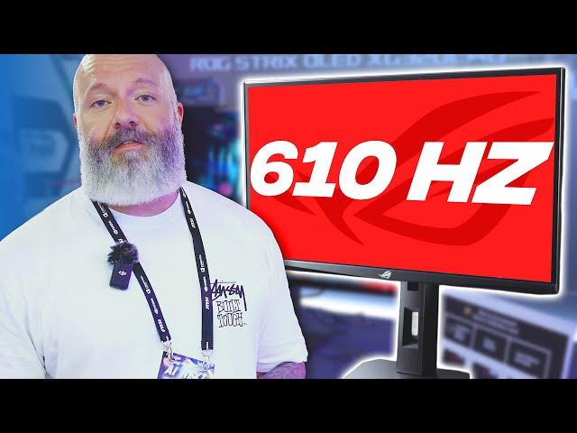 ASUS BIG Glossy Dual Mode & 610Hz Esports!