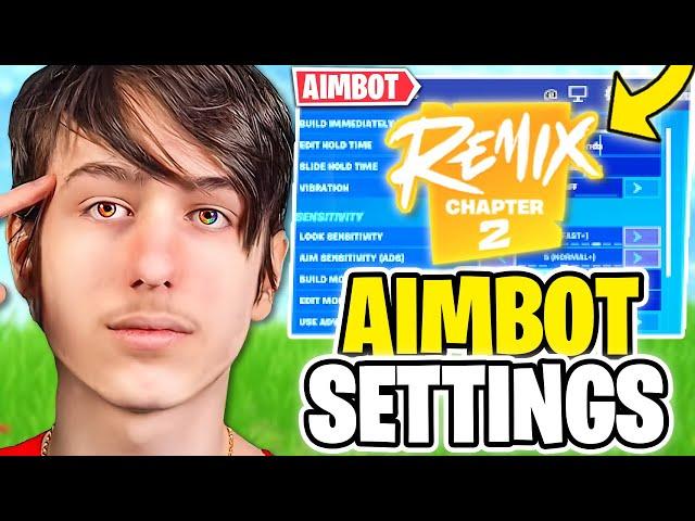 Using Peterbot's CONTROLLER Settings In CHAPTER 2 REMIX!  (BEST XBOX/PS4 Settings!)