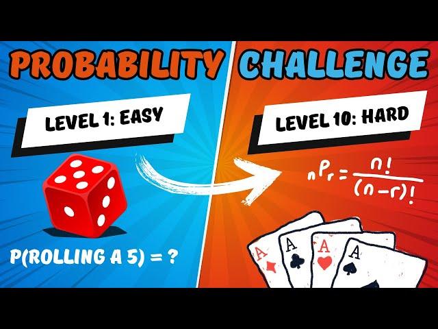 PROBABILITY but it keeps getting HARDER!!! (how far can you get?)