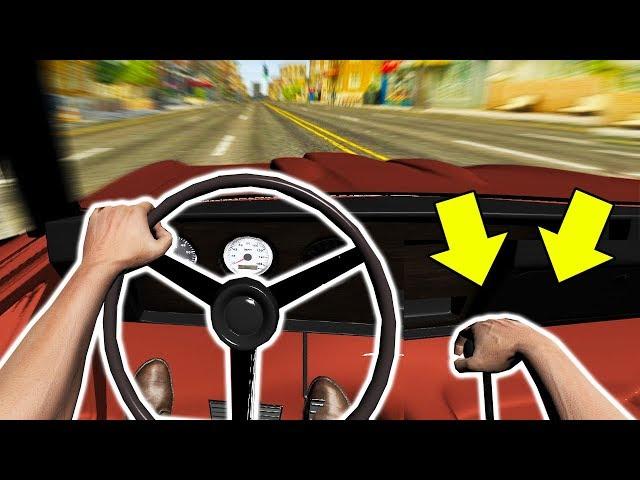 УЧИМСЯ ЕЗДИТЬ НА МЕХАНИКЕ В СИМУЛЯТОРЕ АДСКИХ РУК!!! - HAND SIMULATOR