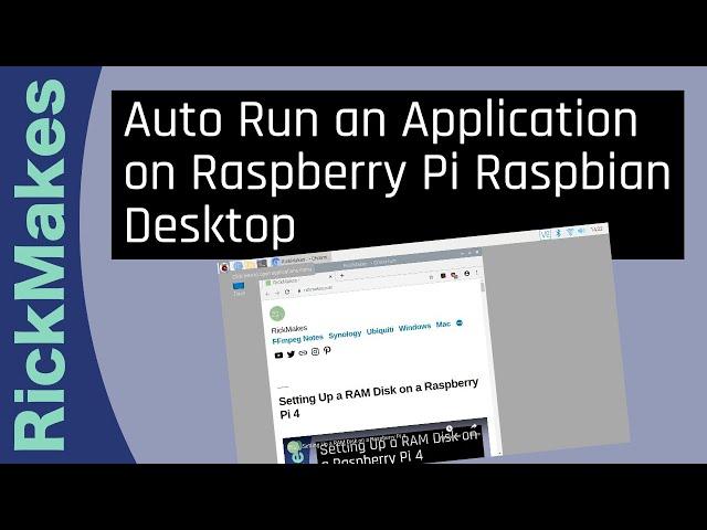 Auto Run an Application on Raspberry Pi Raspbian Desktop