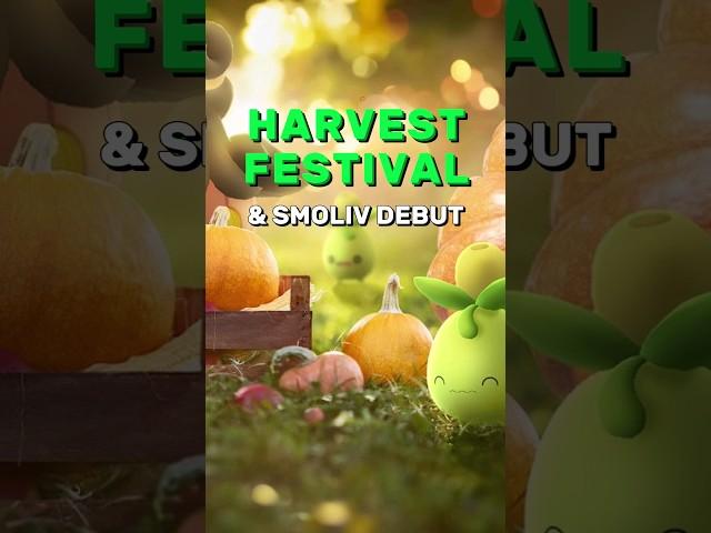 Smoliv debut and Harvest Festival details in Pokémon GO!