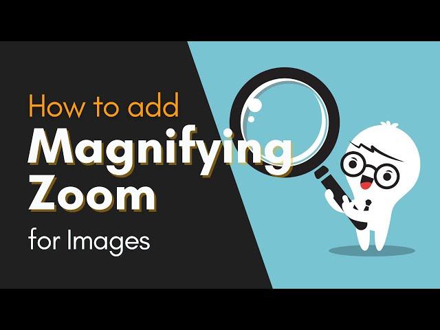 How to Add Magnifying Zoom for Images in WordPress #WordPress