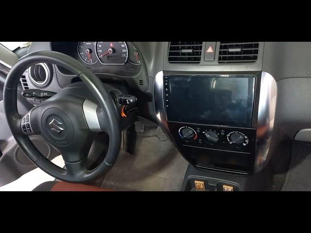 Suzuki SX4 multimedia and reversing camera installation Detailed Step by Step