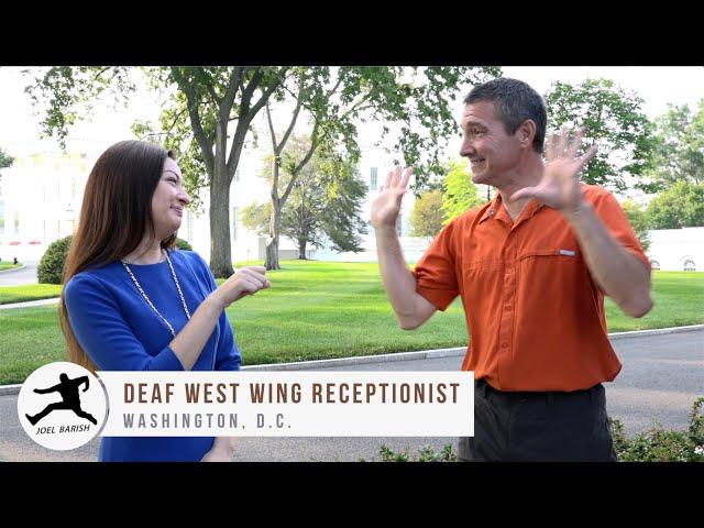 Deaf West Wing Receptionist in the White House