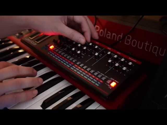 Roland Boutique JX-03 noodle demo