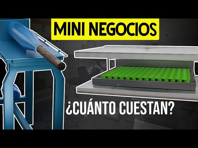 Máquinas para MINI NEGOCIOS con MUCHA GANANCIA