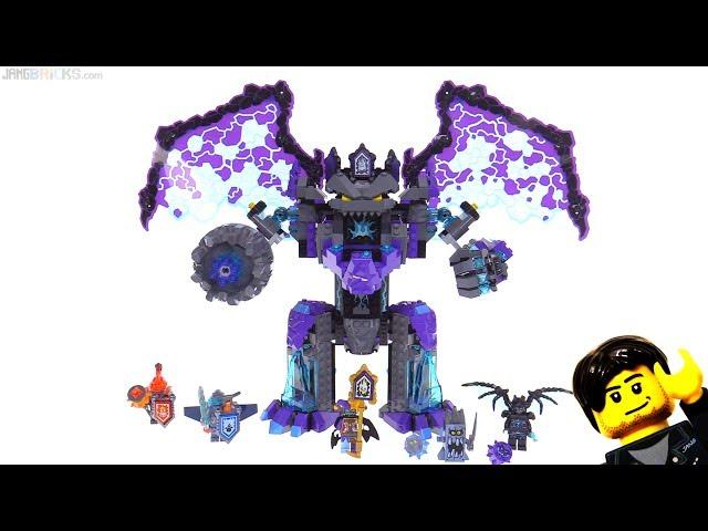 LEGO NEXO Knights Stone Colossus of Ultimate Destruction review! 70356