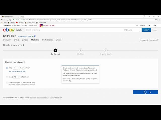 How To Increase eBay Summer Sales Step By Step Markdown Manager