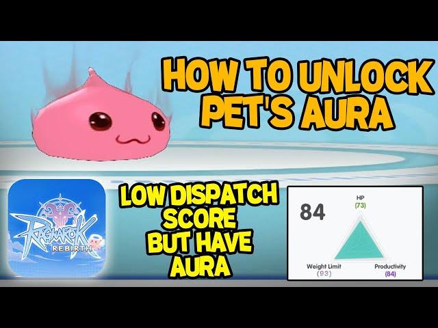 RAGNAROK REBIRTH BEST F2P GUIDE | HOW TO ACTIVATE YOUR PET'S AURA #ragnarok #ragnarokrebirth