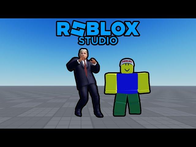 How to import custom models and animations in Roblox Studio