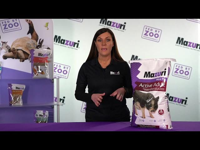 Mazuri® Mini Pig Active Adult | Complete Nutrition For Active Mini Pigs