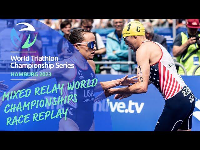 FULL RACE REPLAY: 2023 MIXED RELAY WORLD CHAMPIONSHIPS HAMBURG