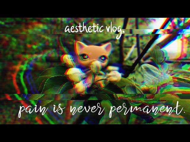 Pain is never permanent. *aesthetic vlog*