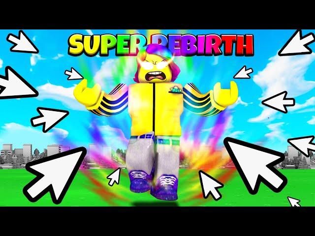 I got 1 QUINTILLION CLICKS and got the SUPER REBIRTH (Roblox)