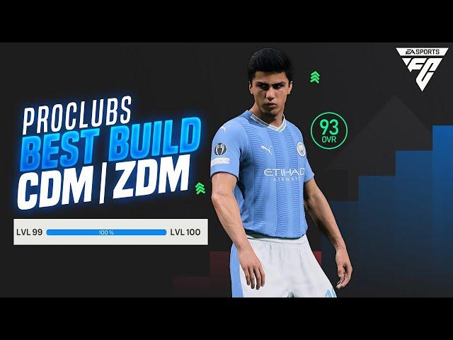 EA FC 24 | BEST CDM BUILD for Pro Clubs