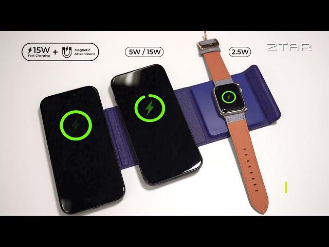 ZTAR 3-in-1 charger Power Wallet