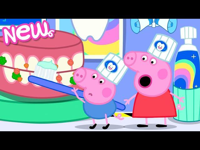 Peppa Pig Tales  The Toothpaste Factory 🪥 BRAND NEW Peppa Pig Episodes