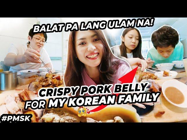 A DAY IN OUR LIVES | FILIPINO STYLE LUNCH | ACHIEVED ANG CRISPNESS | SARAP NG KAIN NILA! | #pmsk