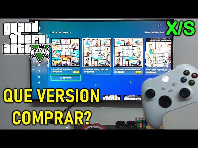 QUE VERSION DE GTA V COMPRAR EN XBOX SERIES S