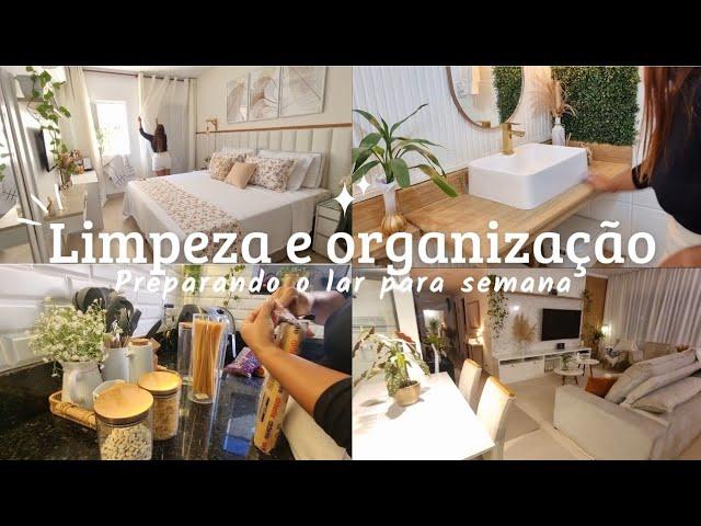 Limpeza e organização da casa | Organização dos mantimentos | Cantinho do café | Alimentação semana