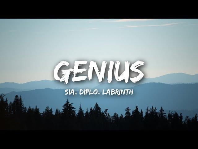 LSD - Genius (Lyrics) ft. Sia, Diplo, Labrinth