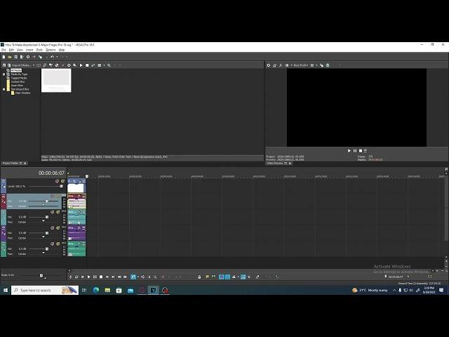 How To Make Abandoned G Major l Vegas Pro 18