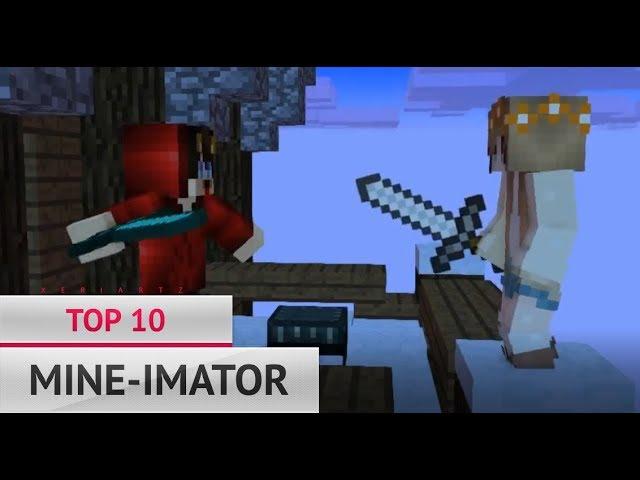  TOP 10 MINE-IMATOR INTRO TEMPLATES | MINECRAFT 