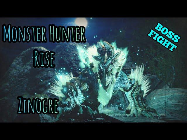 Monster Hunter Rise | Zinogre BOSS FIGHT 