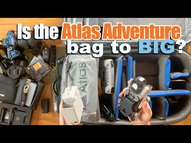 ATLAS ADVENTURE BAG - Best large photography & video bag