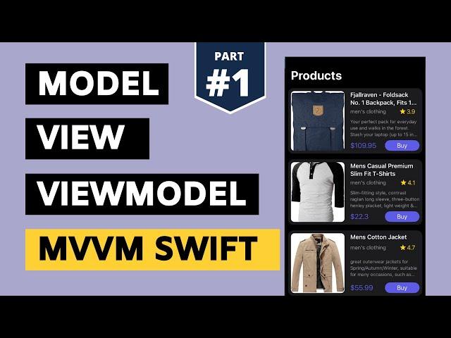 Swift 5 Development - Mastering MVVM & Data Binding (Part 1) Hindi