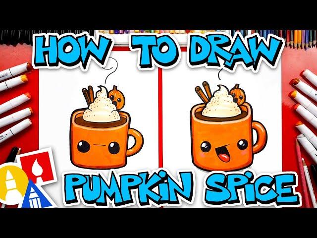 How To Draw Pumpkin Spice Hot Chocolate