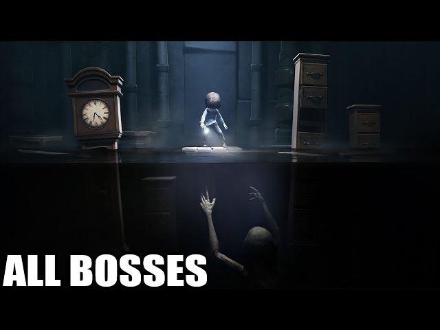 Little Nightmares DLC - All Bosses (With Cutscenes) HD 1080p60 PC