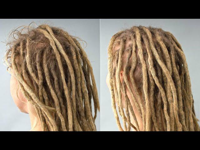 The BEST Straight Hair Dreadlock Tutorial EVER