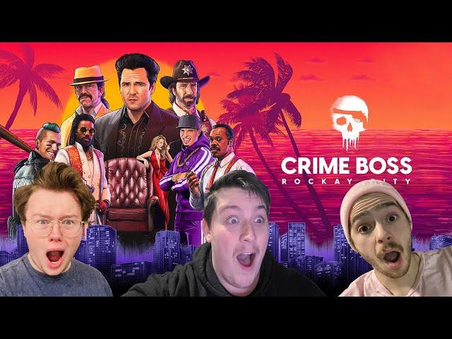 CRIME BOSS: ROCKAY CITY TRAILER REACTION!