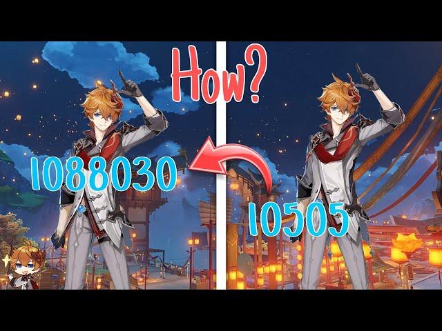 How to hit 1m with F2p childe (full build + process) | genshin impact