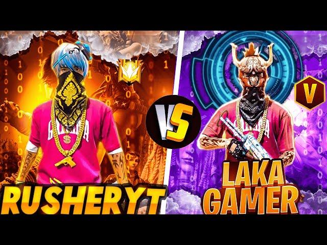 LAKA GAMER SEASON 2 VS RUSHER YT  DESERT EAGLE CHALLENGE 