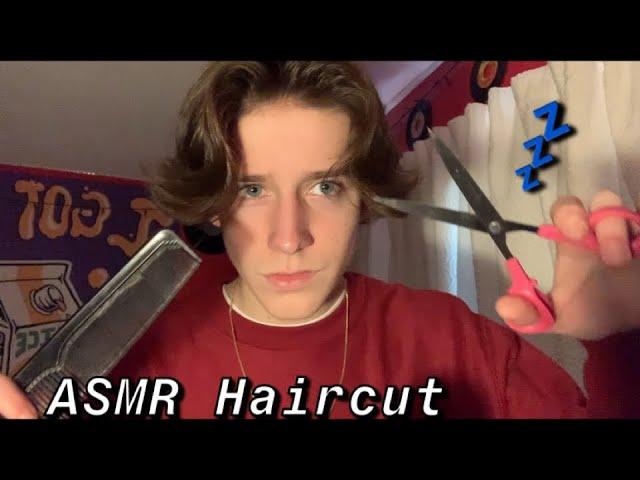 [ASMR] Relaxed Haircut For Sleep 