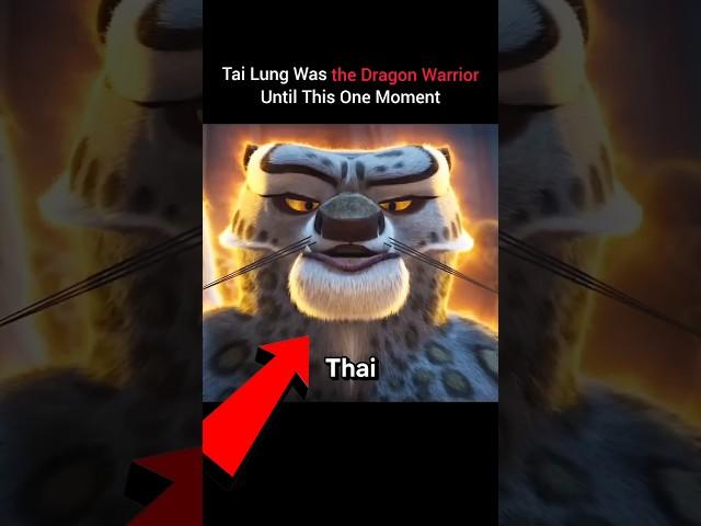 Tai-lung Already dragon warrior without realize ? #shorts