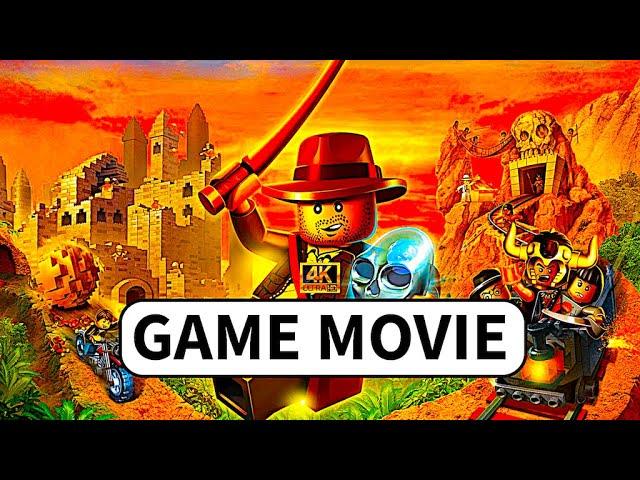 LEGO INDIANA JONES 2: THE ADVENTURE CONTINUES | GAME MOVIE - ALL CUTSCENES