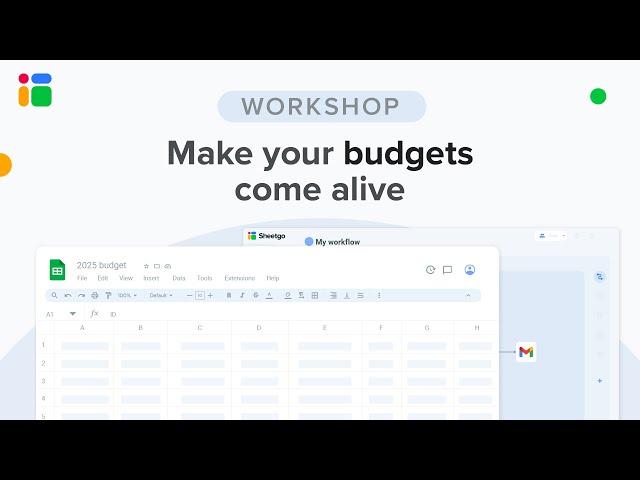 Automate your Google Workspace - Learn how to build a budget vs actual system