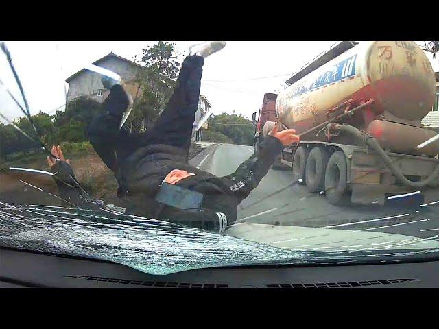 IDIOT IN CAR -  Road Rage, Hit and run, Brake checks | CAR CRASHED COMPILATION 2024