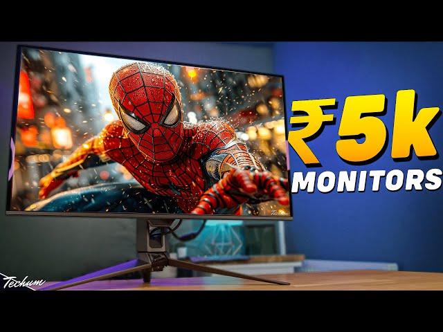 2024's Finest Monitors Under 5000  Monitor Under 6000  Best Gaming Monitor Under 5000  2024