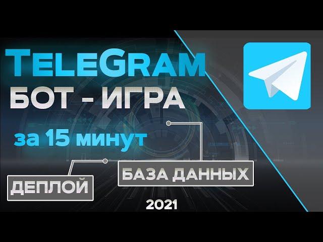 Telegram БОТ на JavaScript за 15 минут. Деплой, База данных, node js telegram bot.